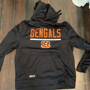 Mens Cincinnati Bengals NFL Combine Authentic Black Hoodie